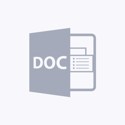 Product Manual in DOC